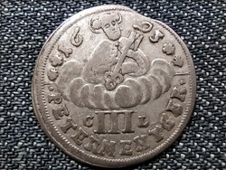 Német Államok Trieri érsekség Johann Hugo von Orsbeck ezüst 3 albus 1693  (id41412)