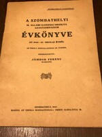 A szombathelyi M. Állami Kanizsai Orsolya Leánygimnázium Évkönyve az 1946-47. iskolai évről.