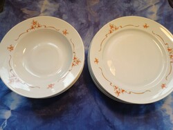 Alföldi rosehip pattern porcelain plates 12 pcs