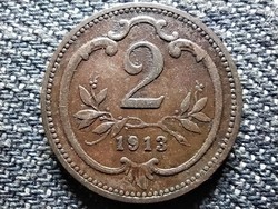 Ausztria Ferenc József (1848-1916) 2 heller 1913 (id43115)