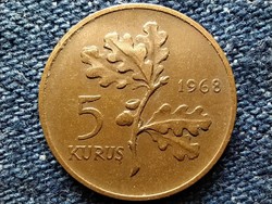 Törökország 5 kurus 1968 (id49335)