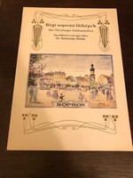 Dr. Mihály Kubinszky: book entitled old Sopron skylines alte ödenburger stadtansichten 23x16 cm