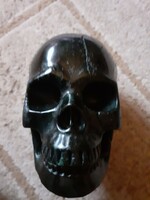 Jasper mineral skull