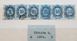 Régi magyar hirlapbélyegek , távirdabélyegek , hivatalos bélyegek