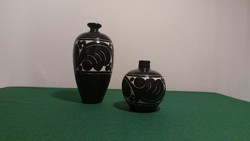 Festett kerámia vázák