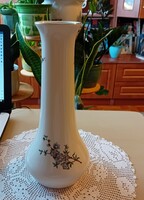 Aquincum, virágos, magas porcelán váza, hibátlan