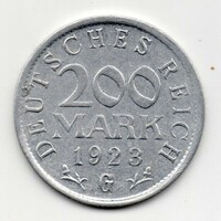 Németország 200 német Márka, 1923G