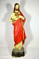 The name of Jesus ... Xx. The first half of Sz is a large painted statue