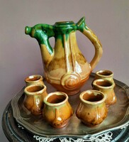 Brandy ceramic specialty set