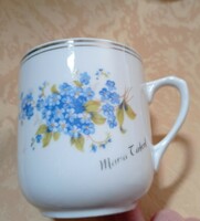 Czechoslovak cup with forget-me-not, 3 dl