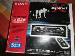 Sony CDX-GT300S új állapotban, gyári dobozában