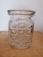 Pavel Panek cseh üveg váza 60-as évek