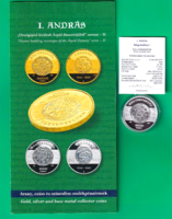 2023 - András I 15,000 ft silver commemorative coin with certificate and mnb brochure