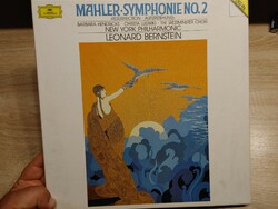 Mahler symphony no.2 Leonard Bernstein new york philharmonic (2 pieces) sound disc