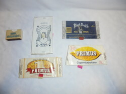 Four packs of cigarette tobacco - together