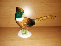 Bodrogkeresztúr ceramic large bird figure - length 25 cm (po-2)