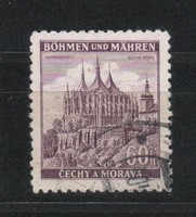 Német megszállás 0155 (Böhmen és Mähren) Mi 27       0,40 Euró