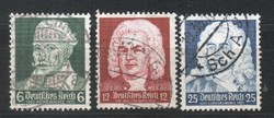 Deutsches Reich 0935 Mi 573-575      3,00   Euró