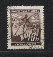 Német megszállás 0149 (Böhmen és Mähren) Mi 21         0,50 Euró