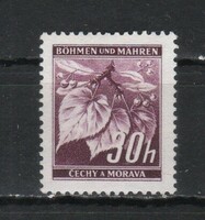 Német megszállás 0177 (Böhmen és Mähren) Mi 64 gumi nélkül        0,30 Euró