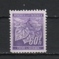 Német megszállás 0179 (Böhmen és Mähren) Mi 27 gumi nélkül        0,30 Euró