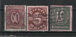 Deutsches Reich 0973 Mi hivatalos 66-68      6,00   Euró