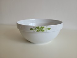 Old lowland bowl retro large green pattern serving stew 26 cm