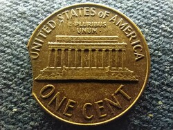 USA Lincoln Emlékmű 1 Cent 1964 D VERDEHIBÁS (id64082)
