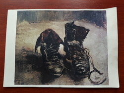 Képeslap: Vincent Van Gogh - Cipők fűzővel