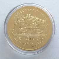 1992 Gold-plated 200 HUF, Hungarian National Bank (no: 23/322.)