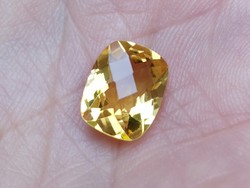 Extremely beautiful! Real, 100% product. Golden yellow citrine gemstone 2.51ct (vvs)!! Its value: HUF 55,200!