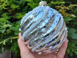 Large decorative glass globe Christmas decoration