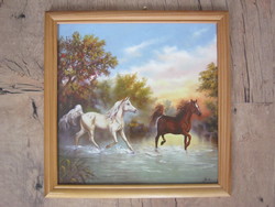 Horse picture wall decoration
