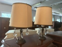 2 bedside lamps or table lamps, height 30 cm