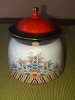 Japán porcelán teatartó - 10 cm