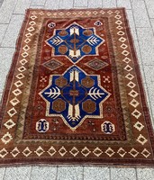 Kézi csomózású antik Kazak szőnyeg ALKUDHATÓ