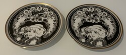Hollóházi Jurcsák László által tervezett limitált kiadású porcelán falitányérok