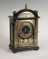 French boulle style table clock