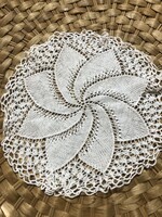 Lace tablecloth crocheted lace centerpiece needlework 9.No