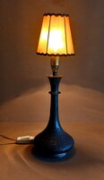 Antik bronz asztali lámpa design art deco ALKUDHATÓ