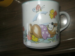 Children's teddy bear mug cup