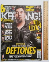 Kerrang magazine 16/3/26 deftones pierce veil brides cliro against current weezer chemical romance go