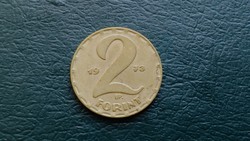 2 Forint 1973 UNC közeli állapot ! RITKÁBB évszám !, Magyarország