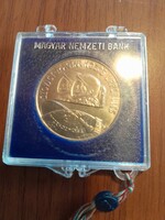 Szovjet-magyar közös űrrepülés 100 Forint 1980 BP MNB tokban