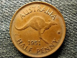 Australia vi. György (1936-1952) 1/2 penny 1951 • (id49195)