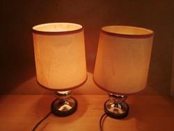 Night lamp with shade in a pair - 35 cm