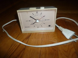 Retro electric Remington table clock