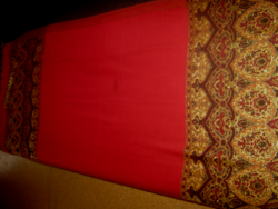 Sparkling bordered scarf-stole 180 cm x 70 cm