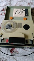 Vintage Czech tesla b5 anp 230 two-track tape reel tape recorder with instructions for sale