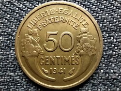 Franciaország Harmadik Köztársaság 50 Centimes 1941 (id42365)